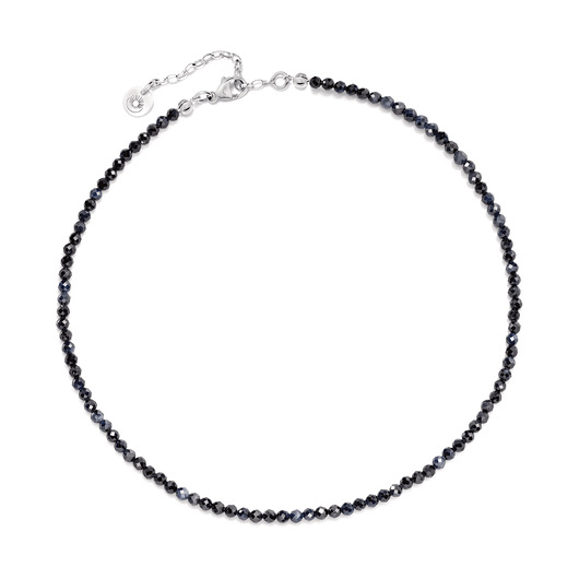chokery Choker na szyję z szafirów