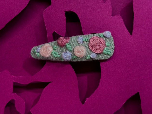 spinki i klamry do włosów Spinka do włosów dzikie róże