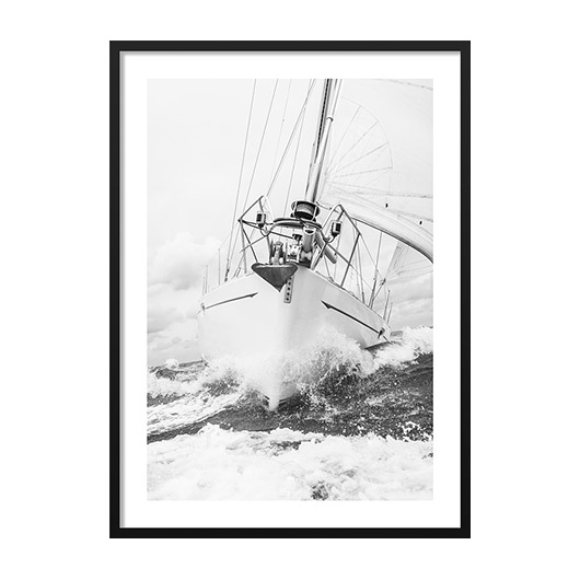 Stormy Boat, Poster mermer