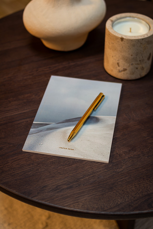kalendarze i plannery Notebook w kropki Dune inspirowany pustynią A5