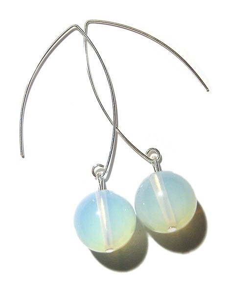 kolczyki - opal Love Life and Forest