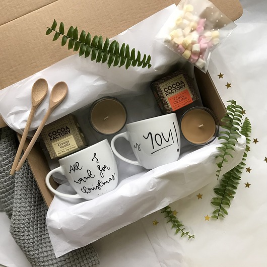 box duży choco  ALL I WANT my mug company