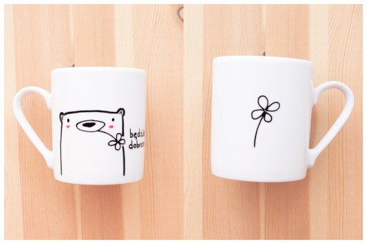 Będzie dobrze - kubek porcelanowy miamilu