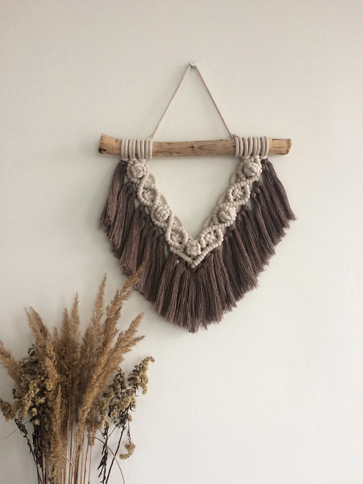 makramy Makrama Beige