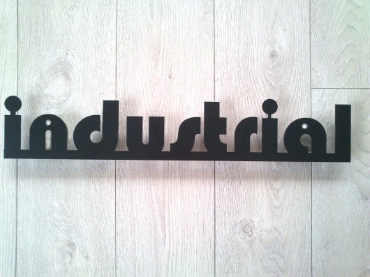 dekoracja ścienna/wieszak INDUSTRIAL HANG YOU