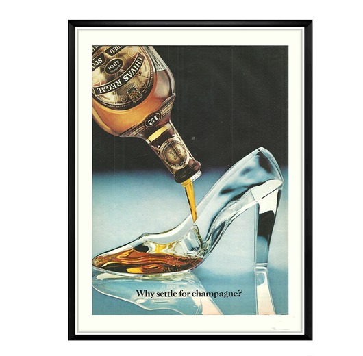 plakaty Plakat Oprawiona reklama whiskey Chivas Regal