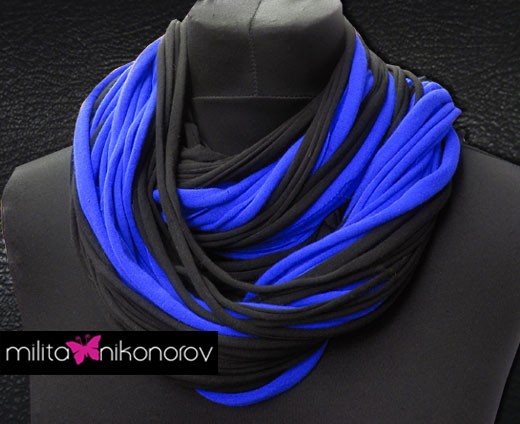 Naszyjnik dzianinowy milita nikonorov