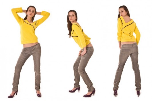 żółta bluza CIRCLESTANCES