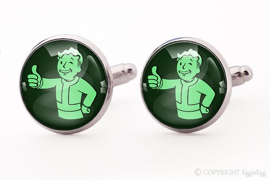 Pip boy - spinki do mankietów - 0912 EgginEgg Men