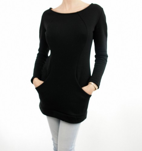 Bluza SLIM BLACK 38/M dla Aleksandry ART INDYWIDUALITY
