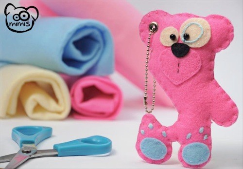 MIMIŚ (pink-blue) MIMIŚ