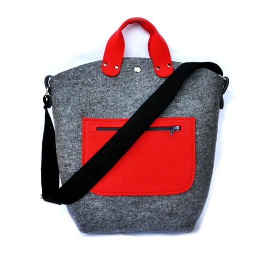 BiGGest BaG - vol.2 szaro - czerwona k/z Beltrani