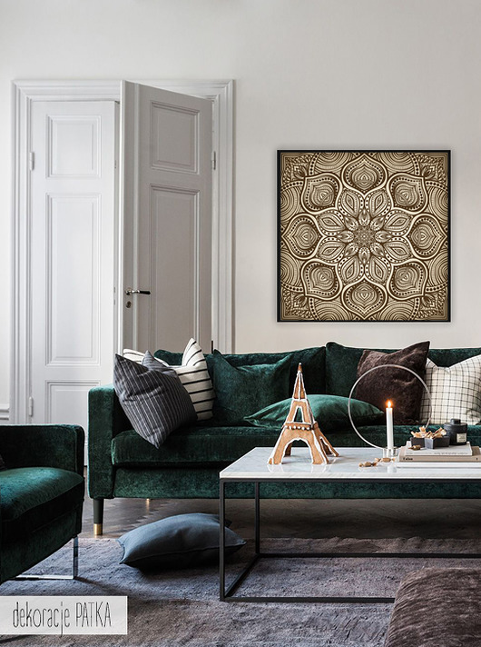 Mandala - dekoracje ścienne Dekoracje PATKA Patrycja Kita