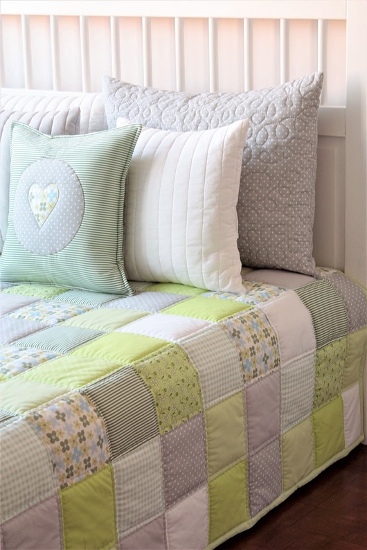 Narzuta patchwork|ROTI| 200x230cm patchwork house