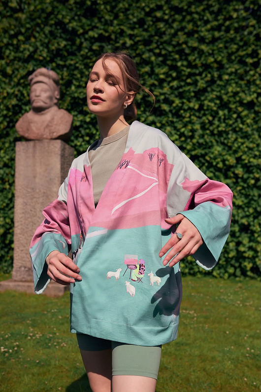 marynarki damskie Kimono Hirayama
