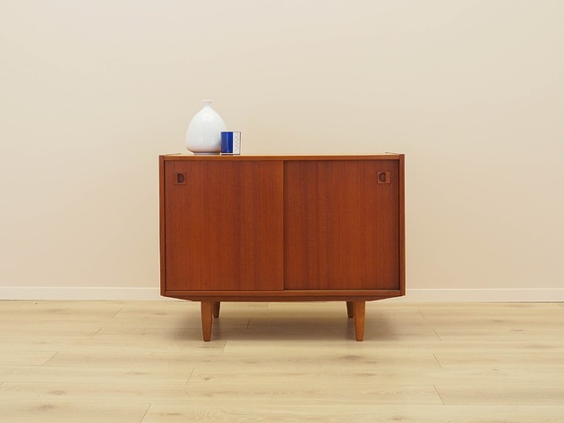 komody Szafka tekowa, duński design, lata 70, produkcja: Dania