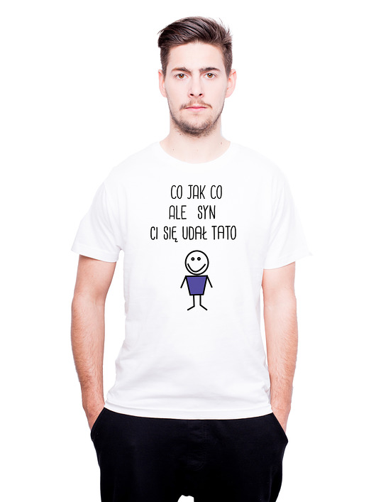 T-shirt męski dla taty (Dzień Ojca)- Syn AllbagAllprints