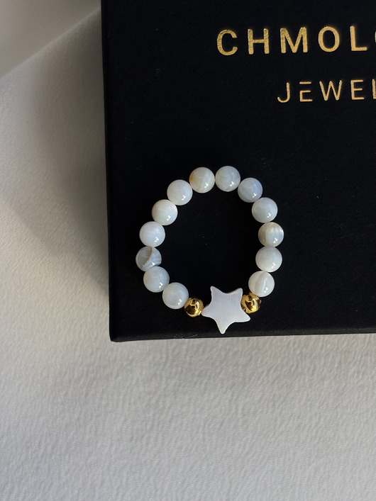 pierścionki elastyczne Pierścionek elastyczny gwiazdka