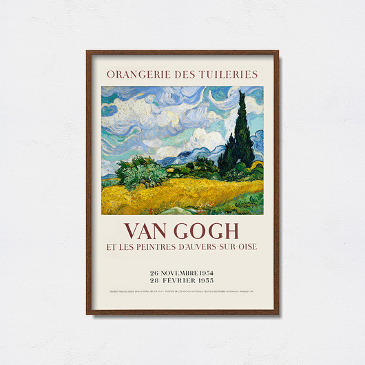Vincent Van Gogh plakat do wystawy Pas De LArt