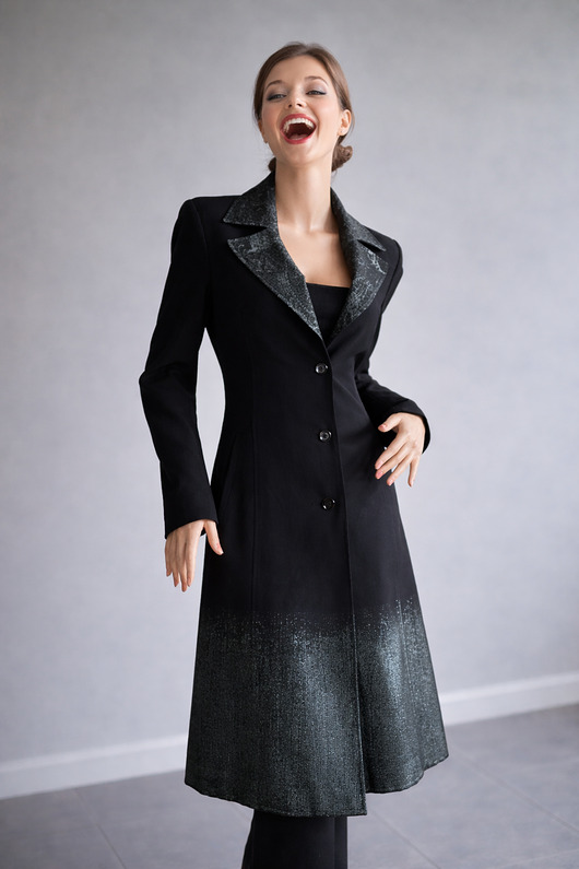 płaszcze damskie Wiosenno-letni Płaszcz Party Coat