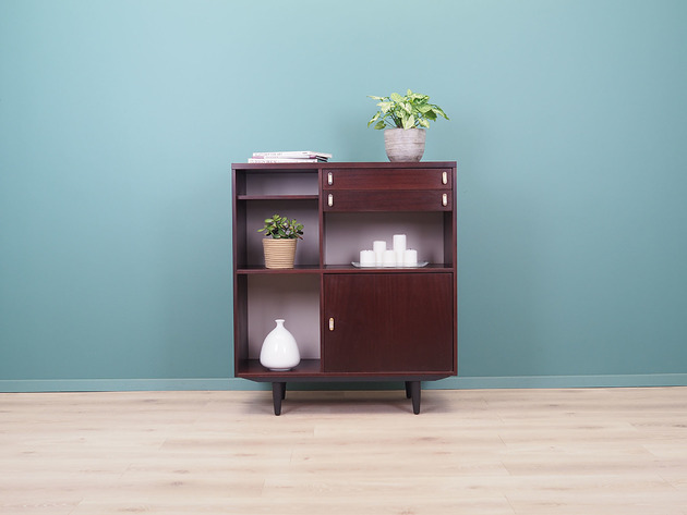 regały i półki Komoda mahoniowa, szwedzki design, lata 60, produkcja: Ulferts