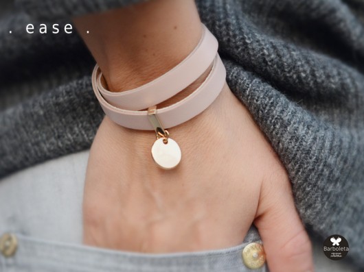 .easy. pink ring gold barboleta