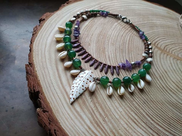 chokery Kolekcja plemienna - choker w stylu boho