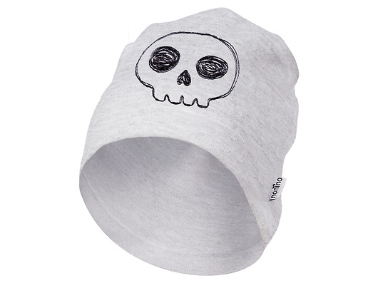 Czapka Grey Graffii Skull nonino