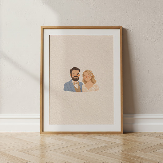 grafiki i ilustracje Personalizowany grafika na zamówienie (2 postacie)