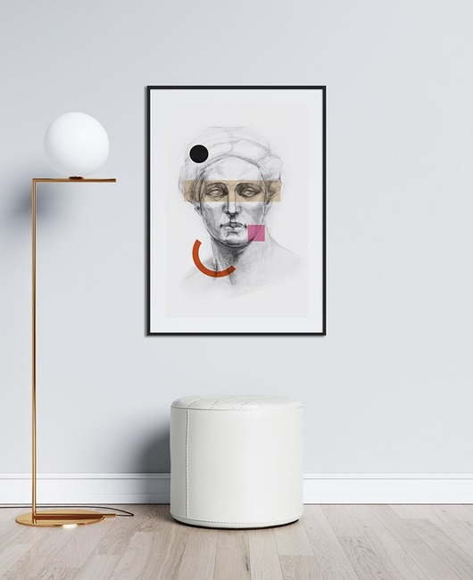 Plakat Muza geo  HOG STUDIO