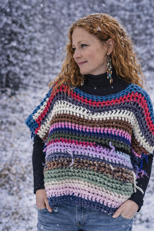 kardigany damskie Bezrękawnik wełniany