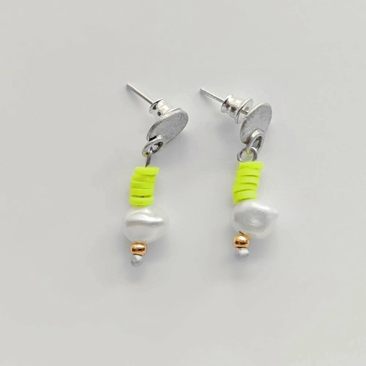 kolczyki z kamieniami Kolczyki OKRĄG