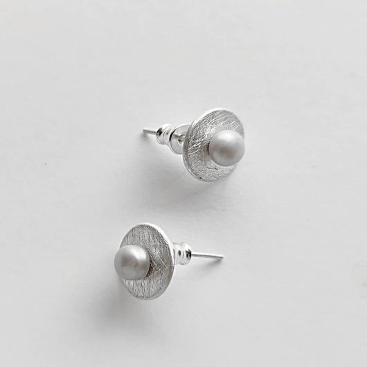 kolczyki z kamieniami Kolczyki OKRĄG