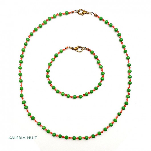 zielono rudy - komplet minimal galeria nuit