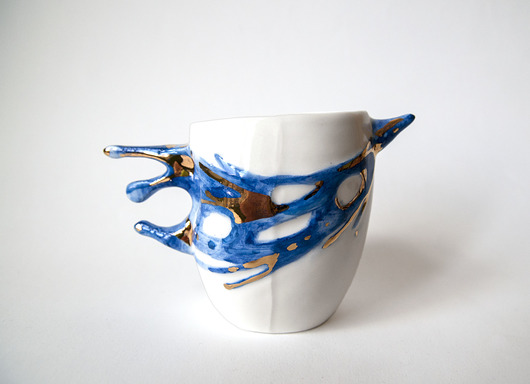 Kubek porcelanowy SPLASH Pangzi Ceramics