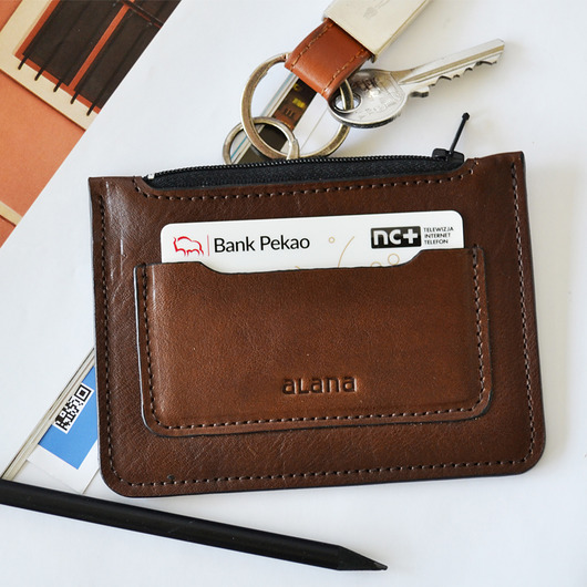 pokrowce i etui - na klucze Saszetka na klucze z kieszonką na kartę