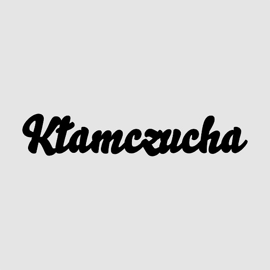 Napis na Ścianę 3D KŁAMCZUCHA LOVINA PRINTS