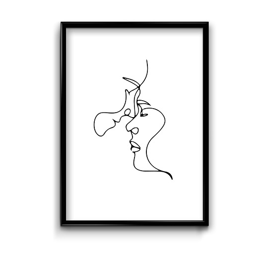 Plakat Lines #7  Bury Lis