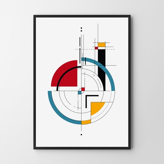 Plakat Mondrian HOG STUDIO