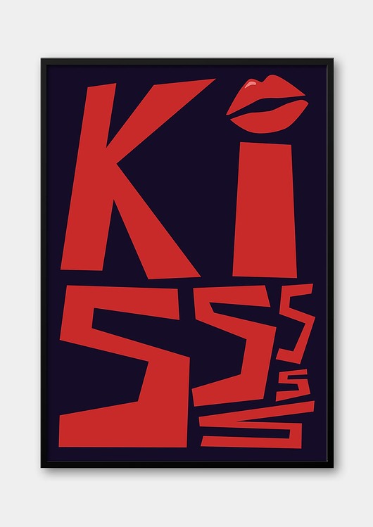 plakaty Plakat Kiss