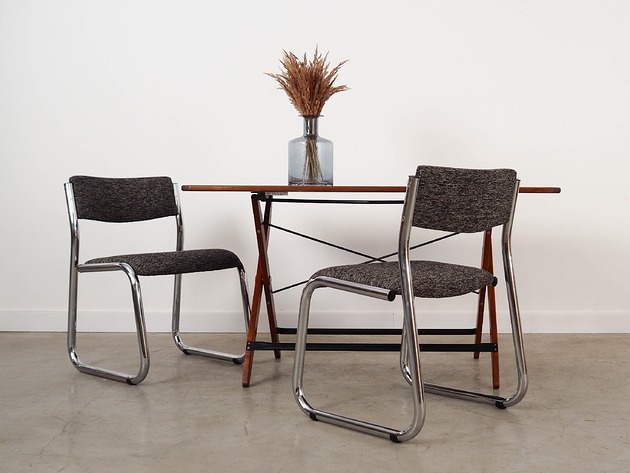 stoły Stół tekowy składany, włoski design, lata 70, produkcja: Włochy