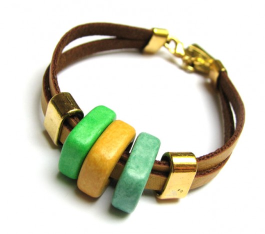 Simple green - bransoletka miri