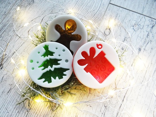 mydło w kostce Mydła świąteczne - zestaw 3 szt (1)