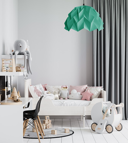 lampy wiszące Lampa wisząca origami ICEBERG M morska