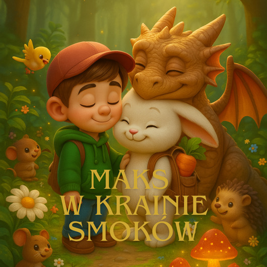 książeczki dla dzieci "W krainie smoków" książeczka personalizowana