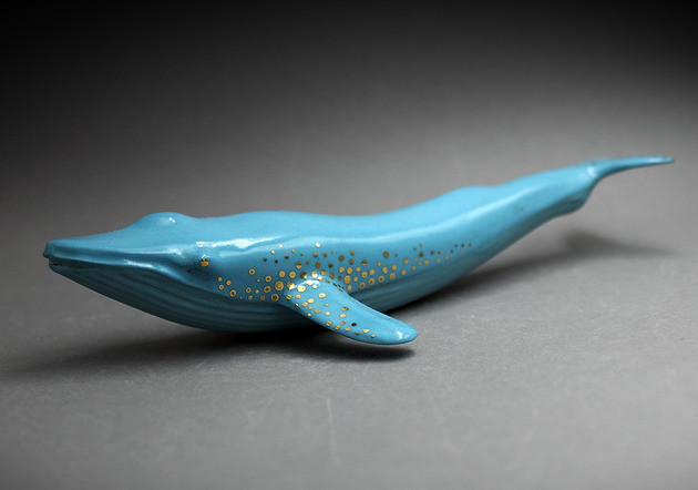 figurki i rzeźby Wieloryb/figurka ceramiczna