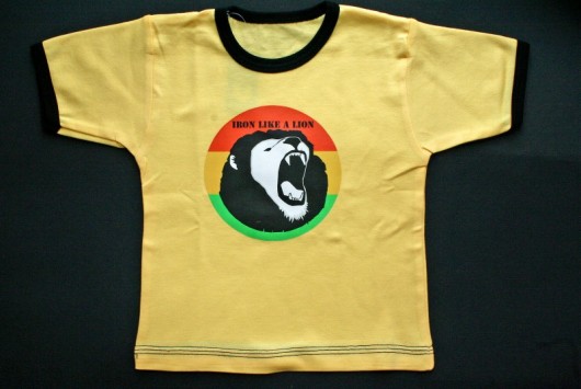 t-shirt dziecięcy: Iron Like a Lion BabyGiftShop