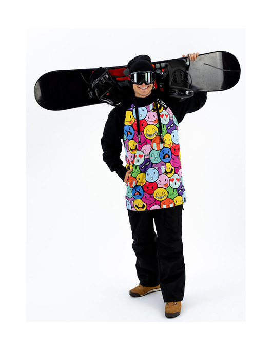 bluzy męskie Męska Bluza Snowboard DR.CROW Smiles