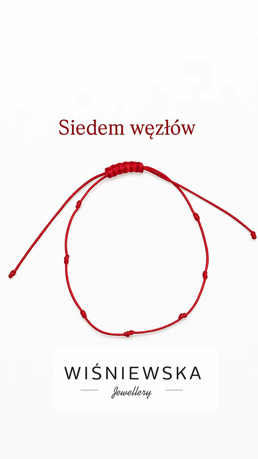bransoletki na sznurku Siedem węzłów