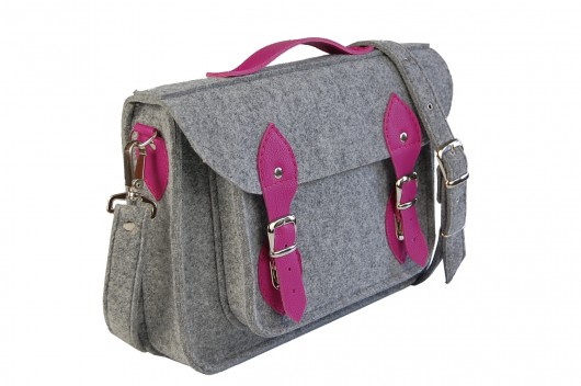 Filcowa torba na ramię  personalizowana 15" Etoi